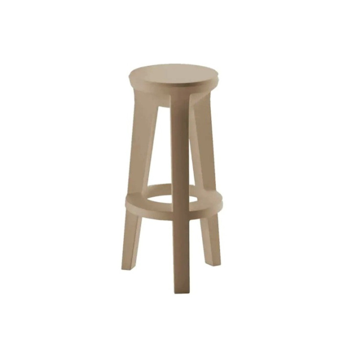 Tabouret haut frozen plust sable