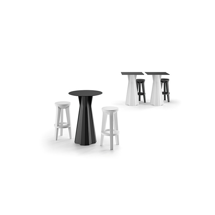 tabouret frozen plust avec table