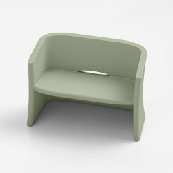 Canapé de jardin - BREEZE - LYXO Vert jade