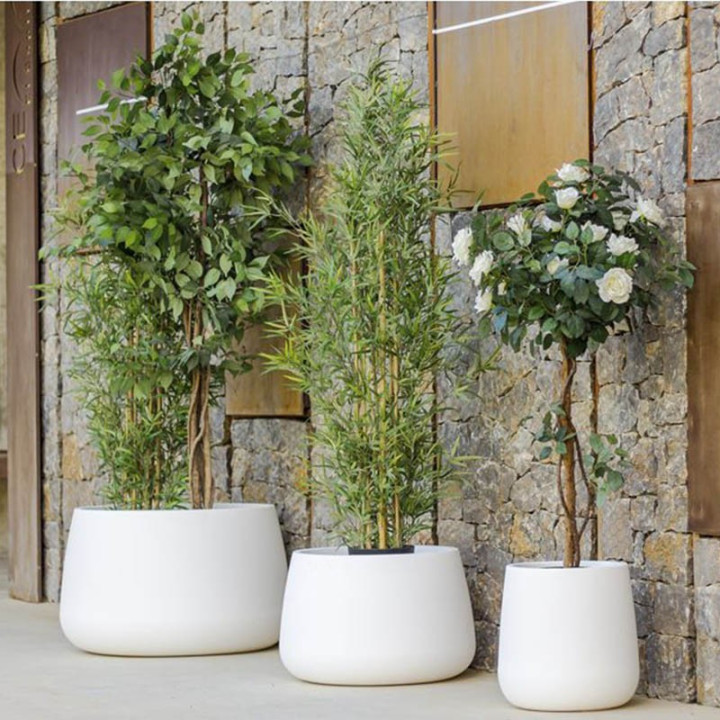 Pot de fleur lumineux -CAMELIA 40 - Newgarden