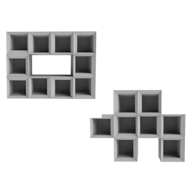Cube de rangement lumineux -BRICKY - Newgarden