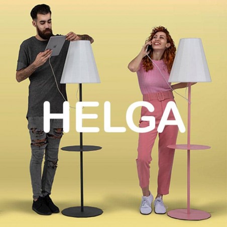 Lampadaire solaire - HELGA - Newgarden - lemobilierlumineux.com Lampadaire solaire - HELGA - Newgarden - lemobilierlumineux.com
