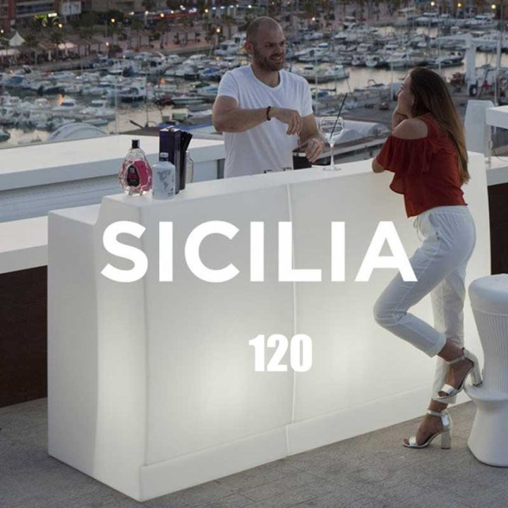 Bar lumineux - SICILIA 120 - Newgarden