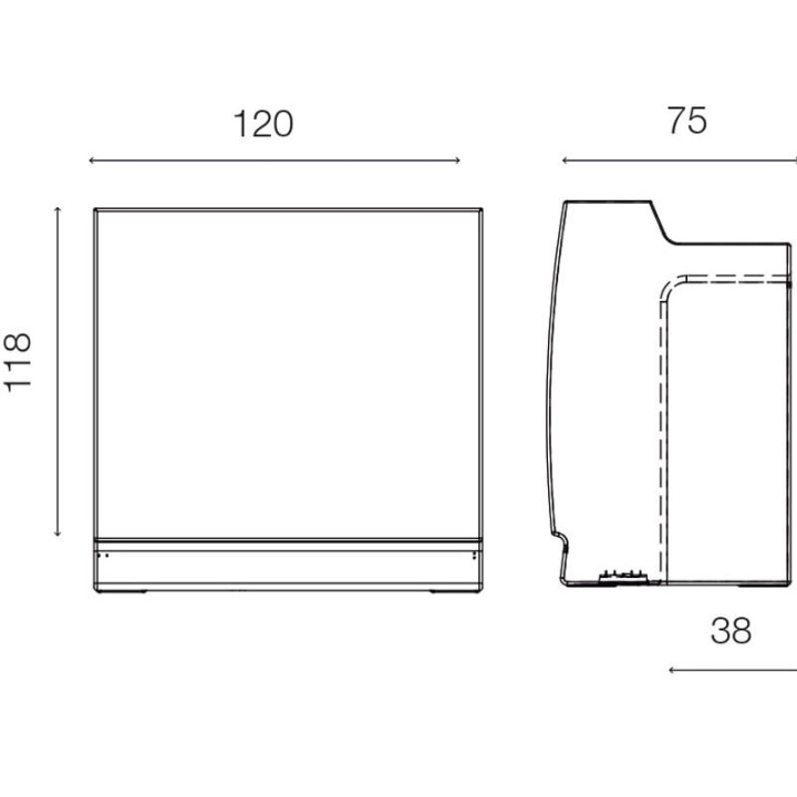 Bar lumineux - SICILIA 120 - Newgarden