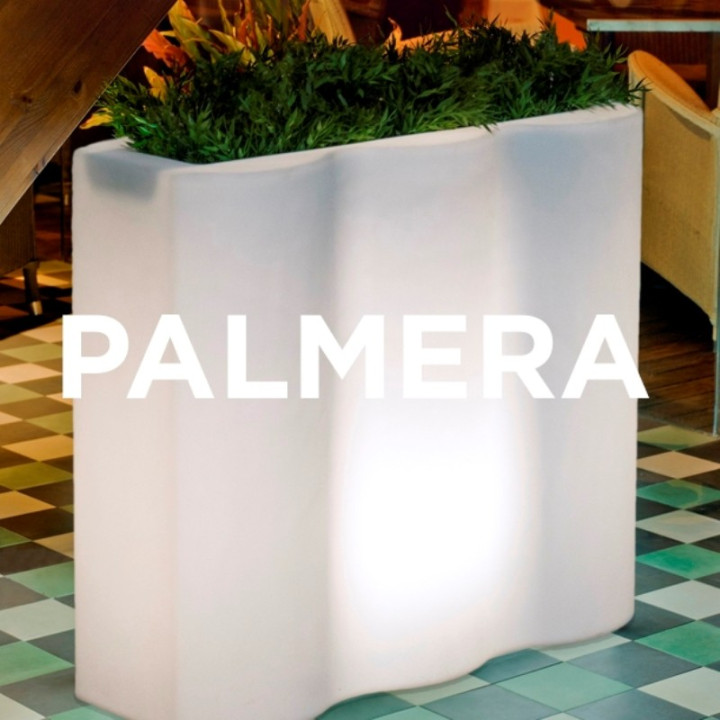 Pot de Fleurs Lumineux - PALMERA - Newgarden