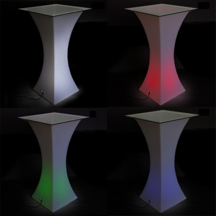 Mange debout lumineux LED - KABET - lemobilierlumineux.com