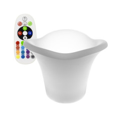 Seau à champagne lumineux pour 3 bouteilles - lemobilierlumineux.com