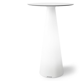 Mange debout lumineux avec plateau rond Ø70 - TIFFANY