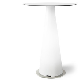 Mange debout lumineux avec plateau rond Ø80 - TIFFANY