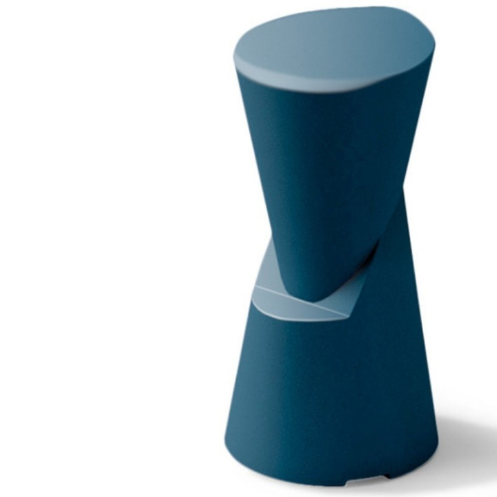 Tabouret de bar en couleur - DOST - LYXO