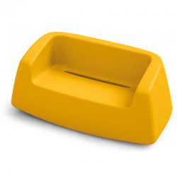 Canapé coloré - SUGAR - LYXO jaune