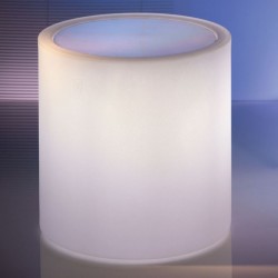 Table basse lumineuse ronde - HOME FITTING - LYXO