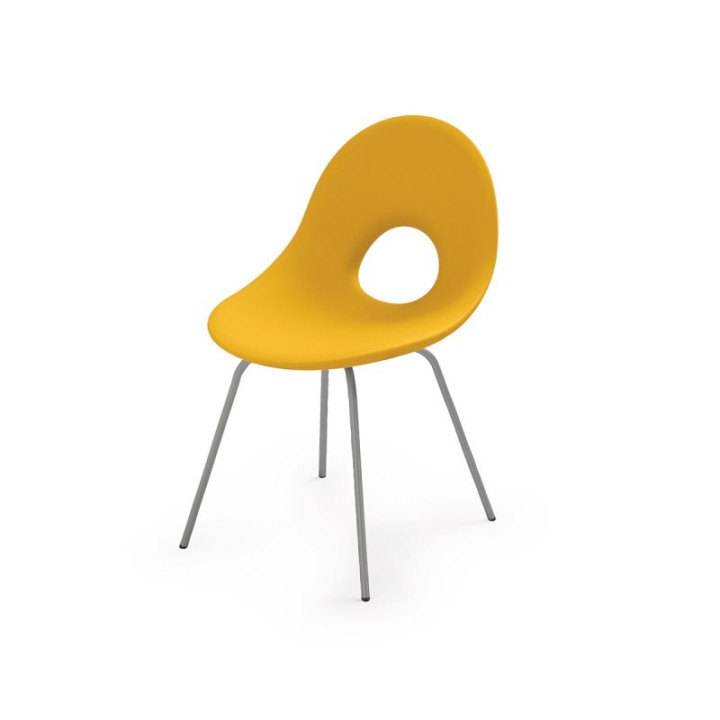 Chaise colorée design - CANDY - LYXO
