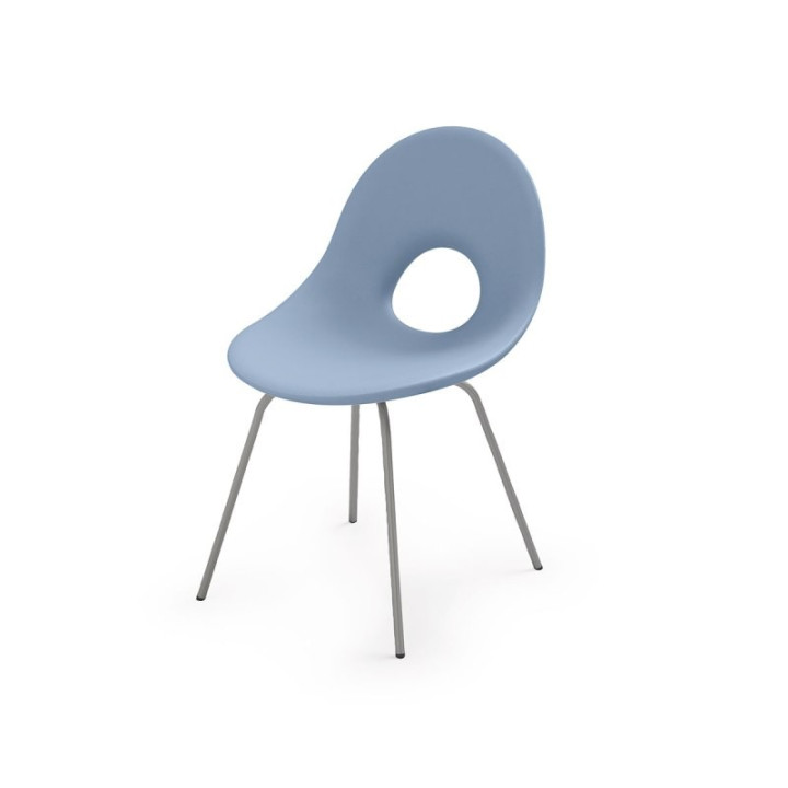 Chaise colorée design - CANDY - LYXO